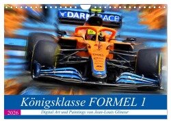 Königsklasse FORMEL 1 (Wandkalender 2026 DIN A4 quer), CALVENDO Monatskalender - Jean-Louis Glineur
