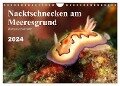 Nacktschnecken am Meeresgrund (Wandkalender 2024 DIN A4 quer), CALVENDO Monatskalender - Bianca Schumann