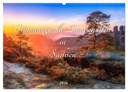 Stimmungsvolle Landschaften in Sachsen 2026 (Wandkalender 2026 DIN A2 quer), CALVENDO Monatskalender - Daniela Beyer (Moqui)