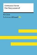 Lektüreschlüssel XL. Hermann Hesse: Der Steppenwolf - Georg Patzer