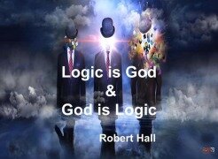 Cover-Bild zum Titel 'Logic is God & God is Logic' von 'Robert Hall'