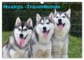 Huskys - Traumhunde (Wandkalender 2024 DIN A3 quer), CALVENDO Monatskalender - Michael Ebardt