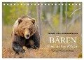 Magie des Augenblicks - Bären in nordischen Wäldern (Tischkalender 2024 DIN A5 quer), CALVENDO Monatskalender - Winfried Wisniewski