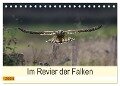Im Revier der Falken (Tischkalender 2024 DIN A5 quer), CALVENDO Monatskalender - Jens Siebert