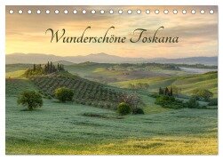 Wunderschöne Toskana (Tischkalender 2025 DIN A5 quer), CALVENDO Monatskalender - Michael Valjak