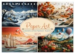 Paper Art (Tischkalender 2025 DIN A5 quer), CALVENDO Monatskalender - Cathrin Illgen