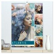 Atlantis. Poseidons mystische Nymphen (hochwertiger Premium Wandkalender 2026 DIN A2 hoch), Kunstdruck in Hochglanz - Rose Hurley