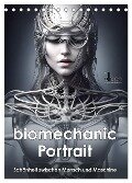 Biomechanic Portrait - Schönheit zwischen Mensch und Maschine (Tischkalender 2024 DIN A5 hoch), CALVENDO Monatskalender - Ulrich Allgaier (Ullision)