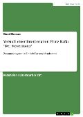 Versuch einer Interpretation: Franz Kafka "Der Steuermann" - Gerd Berner