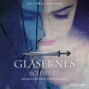 Cover-Bild zum Titel 'Gläsernes Schwert (Die Farben des Blutes 2)' von 'Victoria Aveyard'