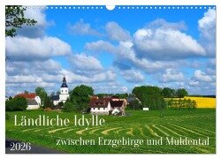 Cover-Bild zum Titel 'Ländliche Idylle zwischen Erzgebirge und Muldental (Wandkalender 2026 DIN A3 quer), CALVENDO Monatskalender' von 'Thilo Seidel'