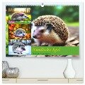 Niedliche Igel (hochwertiger Premium Wandkalender 2025 DIN A2 quer), Kunstdruck in Hochglanz - Steffani Lehmann