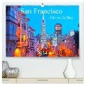 San Francisco - City on the Bay (hochwertiger Premium Wandkalender 2024 DIN A2 quer), Kunstdruck in Hochglanz - Rainer Grosskopf