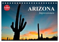 Arizona. Impressionen (Tischkalender 2025 DIN A5 quer), CALVENDO Monatskalender - Elisabeth Stanzer