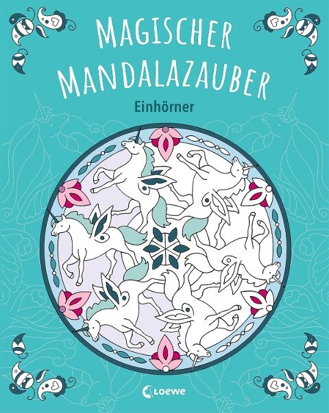 Magischer Mandalazauber - Einhörner - 