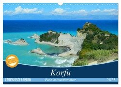 Korfu, Perle im Ionischen Meer (Wandkalender 2025 DIN A3 quer), CALVENDO Monatskalender - Carmen Vogel