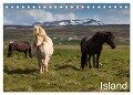 Island (Tischkalender 2024 DIN A5 quer), CALVENDO Monatskalender - Helmut Gulbins