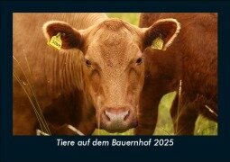 Tiere auf dem Bauernhof 2025 Fotokalender DIN A5 - Tobias Becker