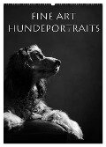 Fine Art Hundeportraits (Wandkalender 2025 DIN A2 hoch), CALVENDO Monatskalender - Jana Behr