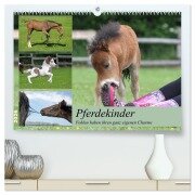 Cover-Bild zum Titel 'Pferdekinder - Fohlen haben ihren ganz eigenen Charme (hochwertiger Premium Wandkalender 2026 DIN A2 quer), Kunstdruck in Hochglanz' von 'Barbara Mielewczyk'