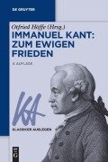 Cover-Bild zum Titel 'Immanuel Kant: Zum ewigen Frieden' von ''
