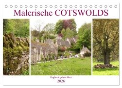 Malerische Cotswolds (Tischkalender 2026 DIN A5 quer), CALVENDO Monatskalender - Gisela Kruse