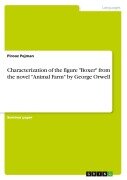 Cover-Bild zum Titel 'Characterization of the figure "Boxer" from the novel "Animal Farm" by George Orwell' von 'Pirooz Pejman'
