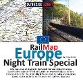 RailMap Europe - Night Train Special 2017: Specifically designed for Global Interrail and Eurail RailPass holders - Caty Ross