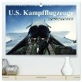 U.S. Kampfflugzeuge. Impressionen (hochwertiger Premium Wandkalender 2024 DIN A2 quer), Kunstdruck in Hochglanz - Elisabeth Stanzer