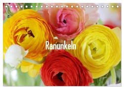 Ranunkeln (Tischkalender 2025 DIN A5 quer), CALVENDO Monatskalender - Gisela Kruse