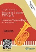 (tuba part) Sonata in F major - Contrabass Tuba and Piano - Angelo Piazzini, Georg Philipp Telemann