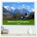 Wandern am Königssee (hochwertiger Premium Wandkalender 2025 DIN A2 quer), Kunstdruck in Hochglanz - Carmen Vogel