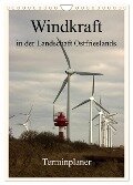 Windkraft in der Landschaft Ostfrieslands / Terminplaner (Wandkalender 2025 DIN A4 hoch), CALVENDO Monatskalender - Rolf Pötsch