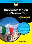 Cover-Bild zum Titel 'Italienisch lernen in 15 Minuten am Tag für Dummies' von 'Rita Linhart'