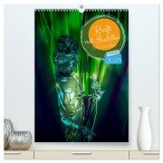 Kraft mit Buddha (hochwertiger Premium Wandkalender 2025 DIN A2 hoch), Kunstdruck in Hochglanz - Herzog von Laar am Rhein