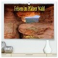 Felsen im Pfälzer Wald (hochwertiger Premium Wandkalender 2024 DIN A2 quer), Kunstdruck in Hochglanz - Michael Ebardt