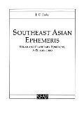 Southeast Asian Ephemeris - J. C. Eade