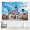 Ein Wochenende in Zagreb (hochwertiger Premium Wandkalender 2024 DIN A2 quer), Kunstdruck in Hochglanz - Gunter Kirsch