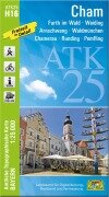 Cover-Bild zum Titel 'ATK25-H16 Cham (Amtliche Topographische Karte 1:25000)' von ''