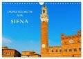 Impressionen aus Siena (Wandkalender 2024 DIN A4 quer), CALVENDO Monatskalender - Christian Müller