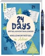 24 Days RÄTSELADVENTSKALENDER - Kreuzworträtsel im Advent - Frechverlag