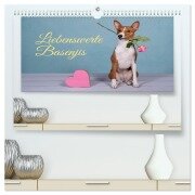 Cover-Bild zum Titel 'Liebenswerte Basenjis (hochwertiger Premium Wandkalender 2026 DIN A2 quer), Kunstdruck in Hochglanz' von 'Angelika Joswig'