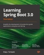Cover-Bild zum Titel 'Learning Spring Boot 3.0 - Third Edition' von 'Greg L. Turnquist, Mark Heckler'