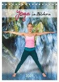 Yoga in Bildern (Tischkalender 2024 DIN A5 hoch), CALVENDO Monatskalender - Andy Nowack