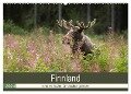 Finnland: eine tierische Entdeckungsreise (Wandkalender 2024 DIN A2 quer), CALVENDO Monatskalender - Alexandra Wünsch