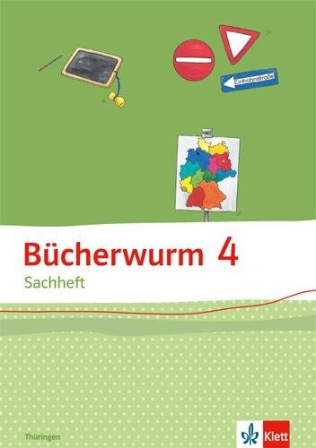 Bücherwurm Sachheft. Arbeitsheft 4. Schuljahr für Thüringen - 