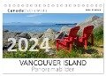 VANCOUVER ISLAND Panoramabilder (Tischkalender 2024 DIN A5 quer), CALVENDO Monatskalender - Dieter-M. Wilczek