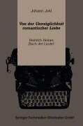 Cover-Bild zum Titel 'Von der Unmöglichkeit romantischer Liebe' von 'Johann Jokl'