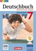 Cover-Bild zum Titel 'Deutschbuch 7. Schuljahr. Arbeitsheft mit Lösungen und Übungs-CD-ROM' von 'Friedrich Dick, Agnes Fulde, Marianna Lichtenstein, Toka-Lena Rusnok'