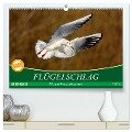 Flügelschlag - Vögel in ihrem natürlichen Lebensraum (hochwertiger Premium Wandkalender 2024 DIN A2 quer), Kunstdruck in Hochglanz - Axel Kottal Claudia Elsner